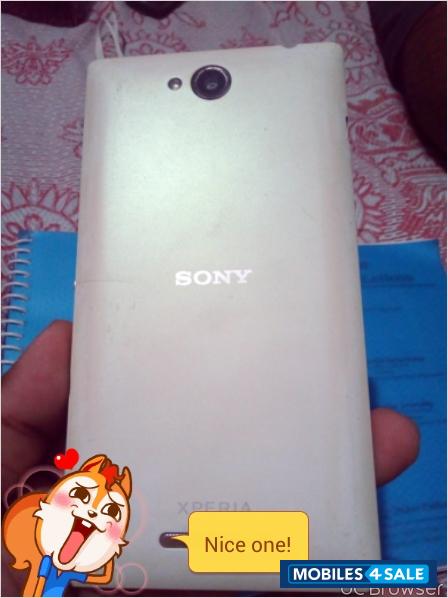 White Sony Xperia C White Sony Xperia C