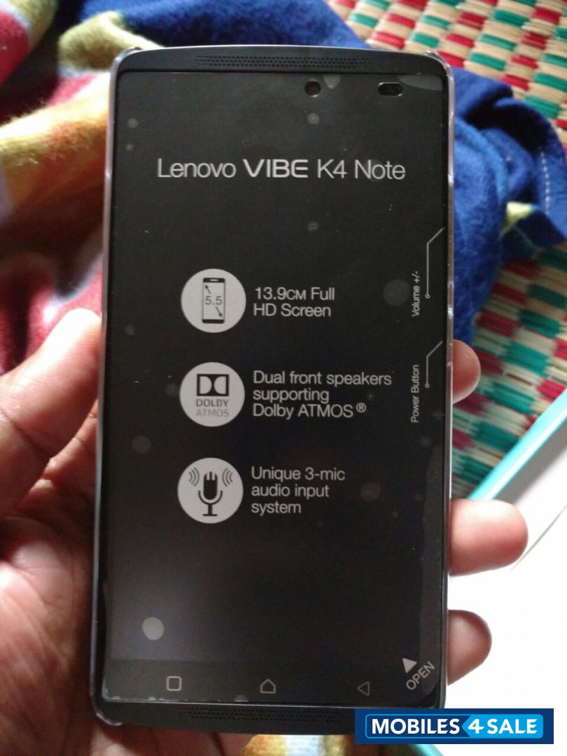Black Amazon lenovo vibe k4 note