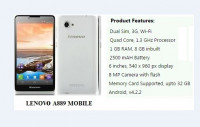 White Lenovo A889