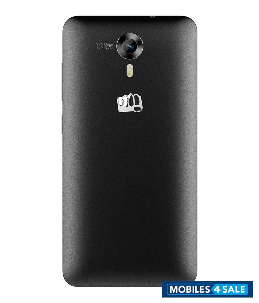 Black Micromax Canvas Nitro 4G