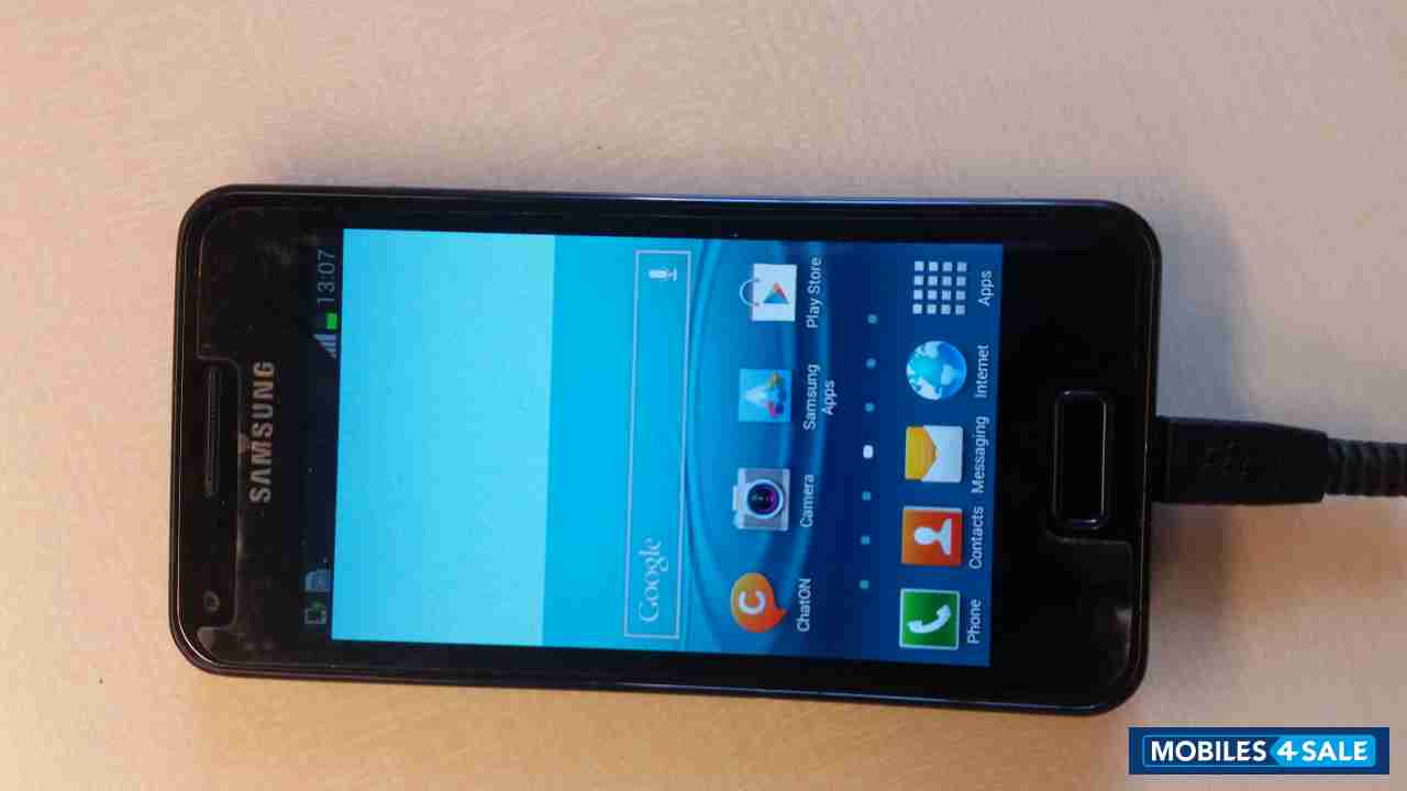 Black Samsung Galaxy S Advance I9070