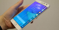 White Samsung Galaxy Note Edge