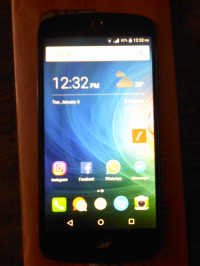 Black Acer Liquid Z530