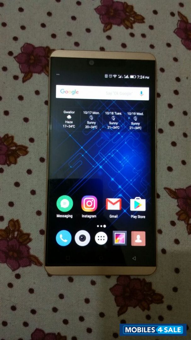 Gold Gionee Elife S Plus