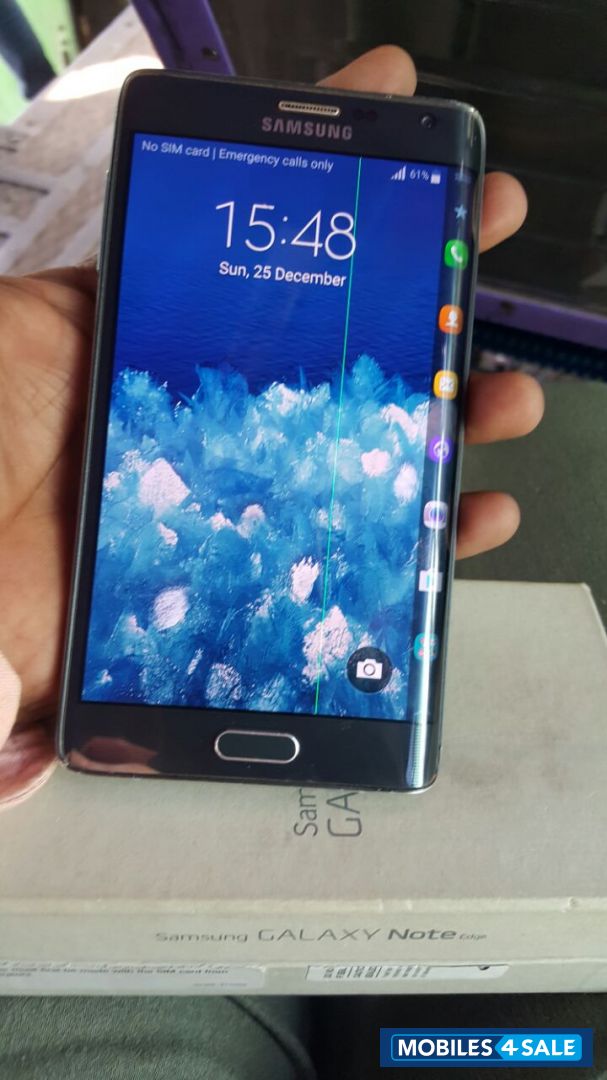 Black Samsung Galaxy Note Edge