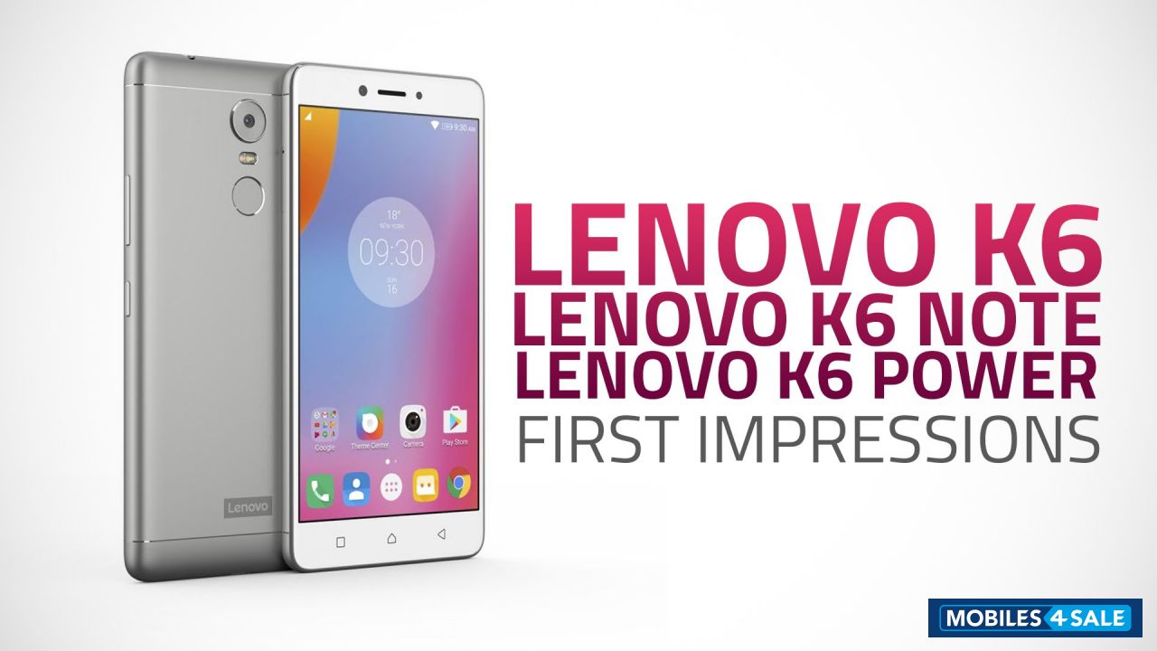 All Lenovo K6 Power