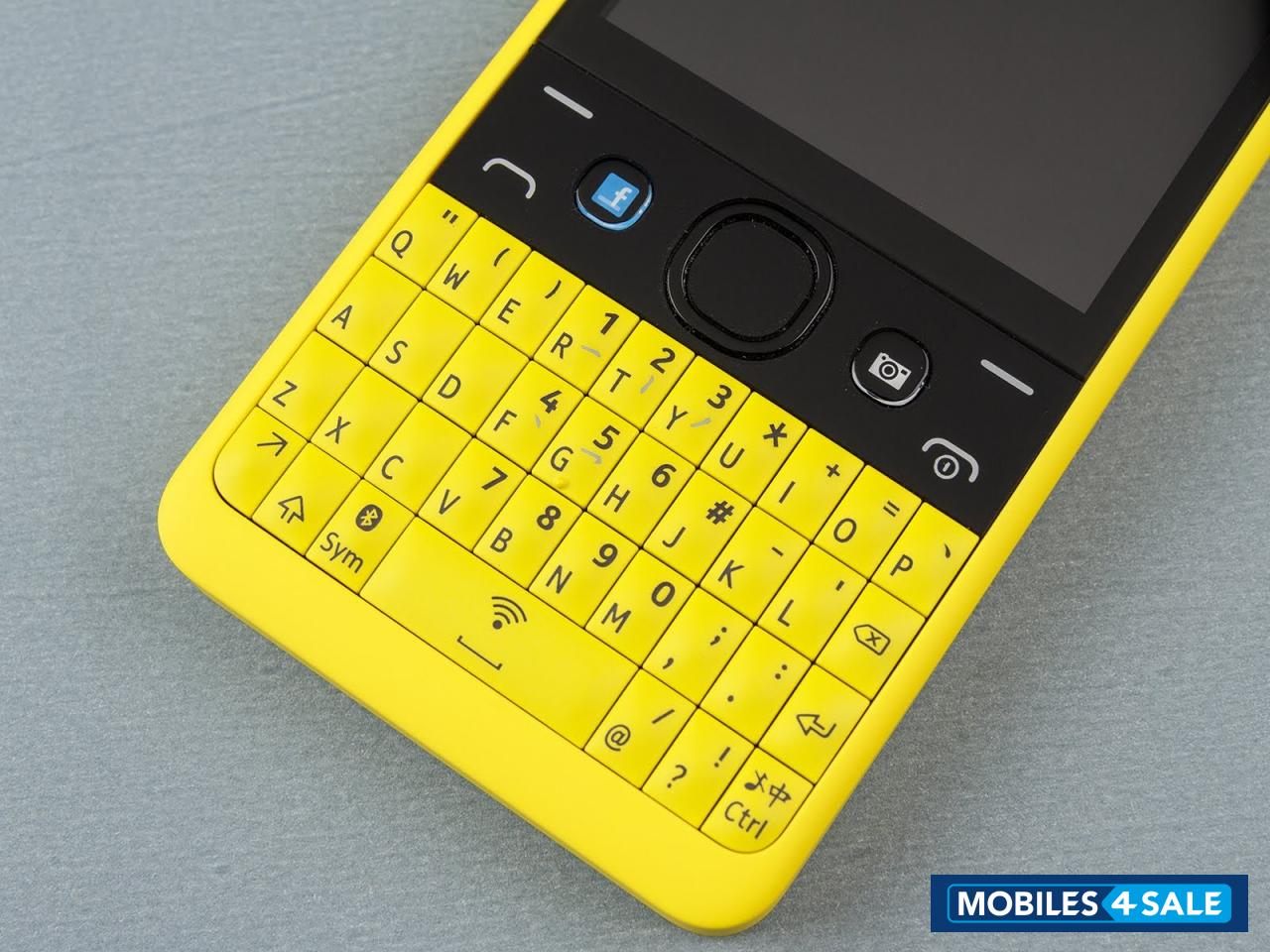 Yellow Nokia Asha 210