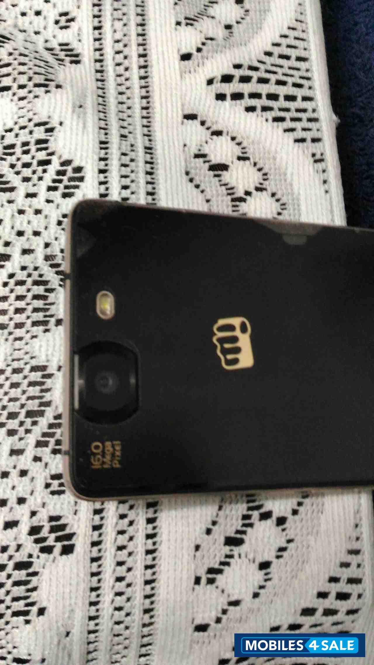 Black Gold Micromax Canvas Knight