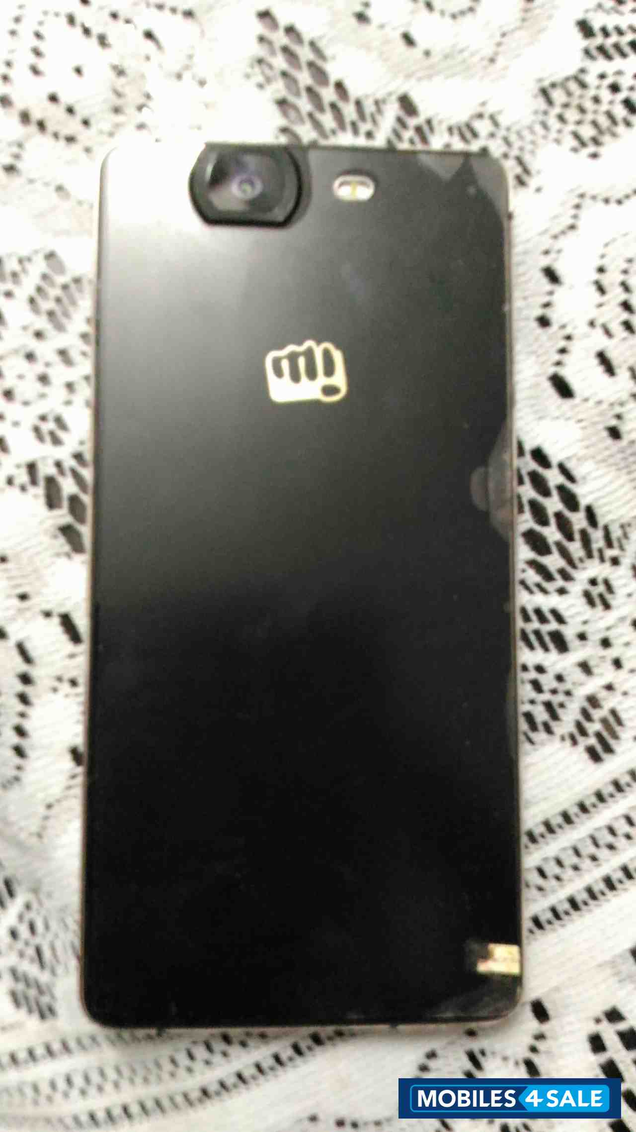 Black Gold Micromax Canvas Knight