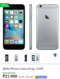 Gray Apple iPhone 6
