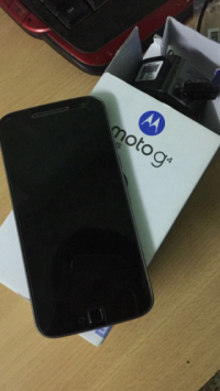 Black Motorola Moto G4 Plus