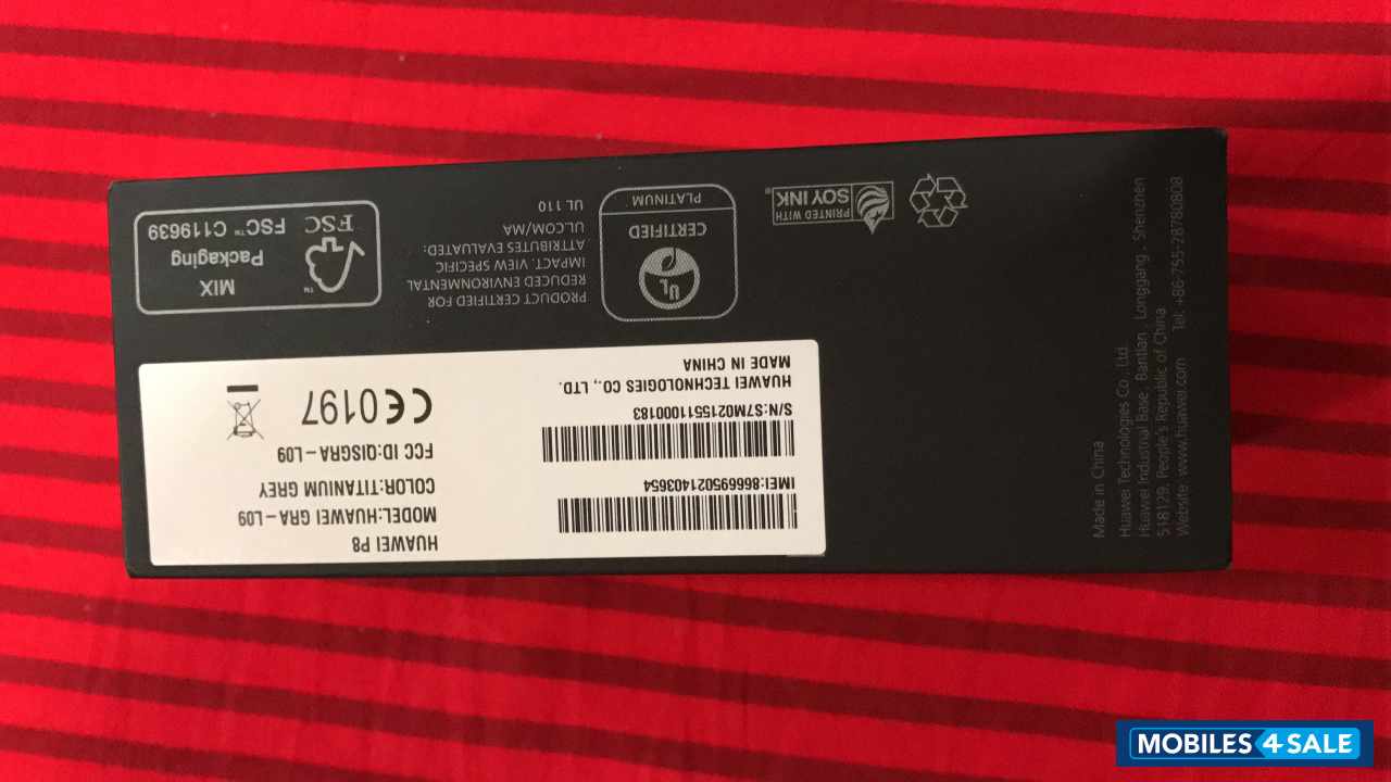 Grey Huawei Ascend P8