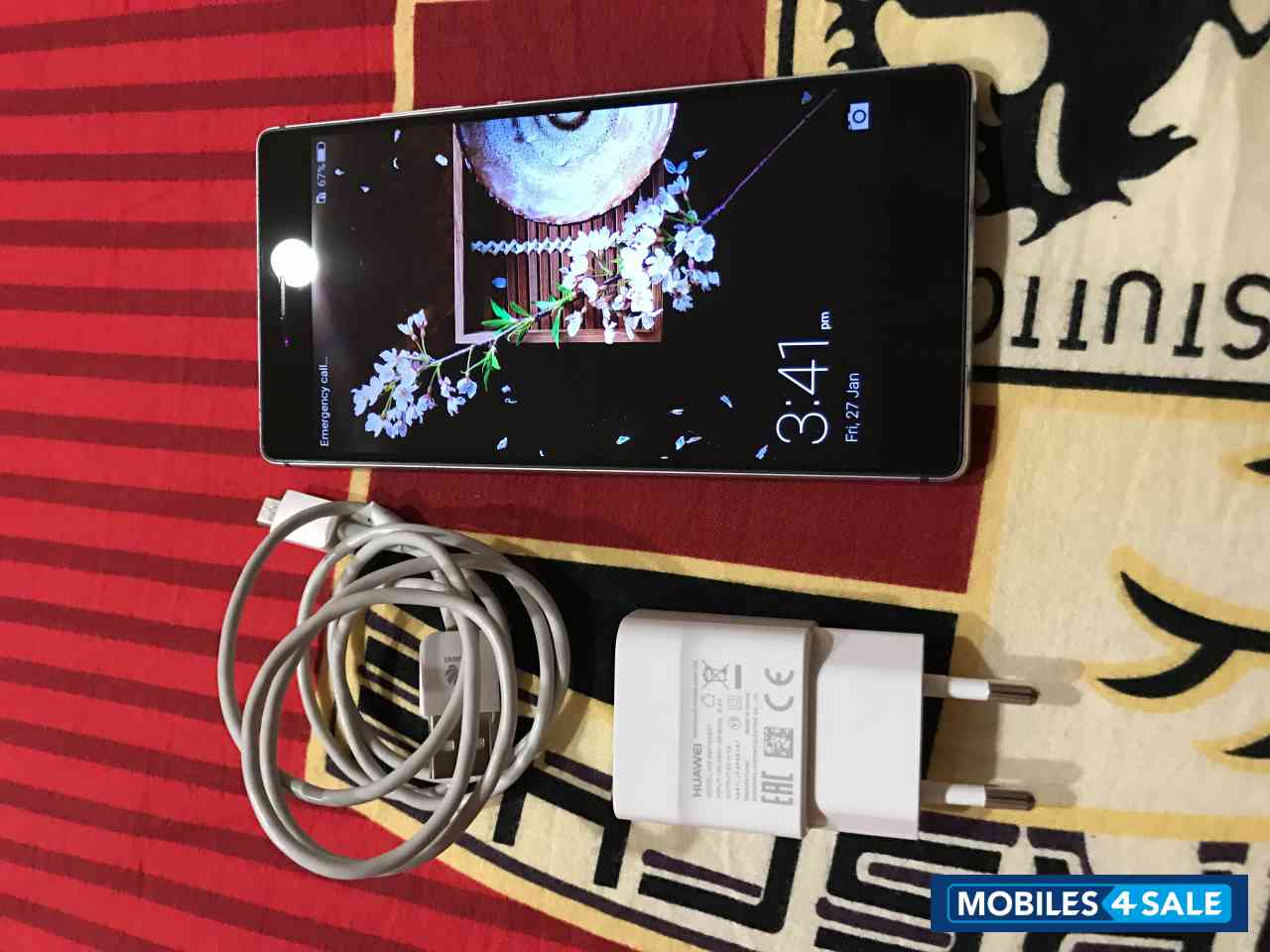 Grey Huawei Ascend P8