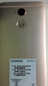 Gold Gionee S6 Pro