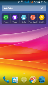 Black Micromax Canvas Nitro A311