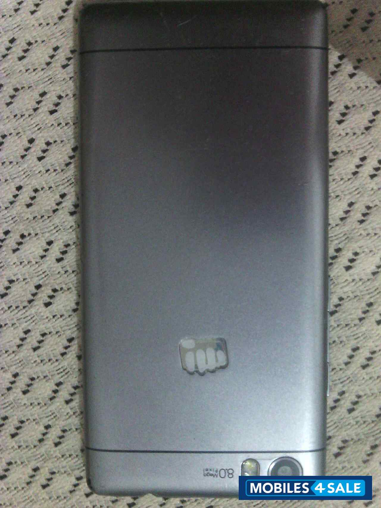 Black Micromax Canvas Fire 4G Plus