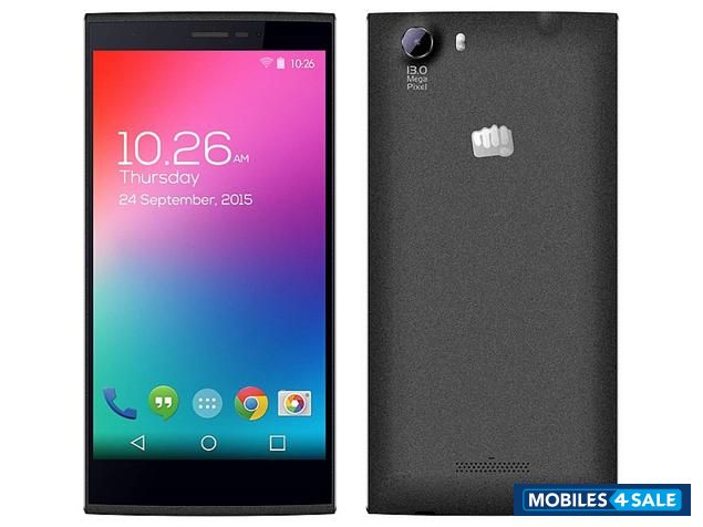 Black Micromax Canvas Play 4G