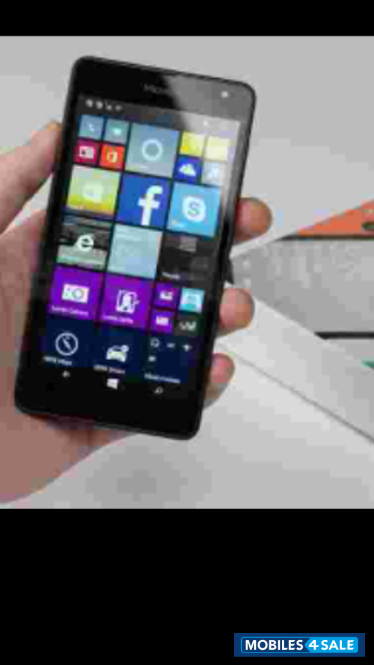 Black Microsoft Lumia 535