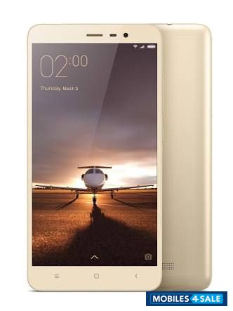 Gold Xiaomi Redmi Note 3