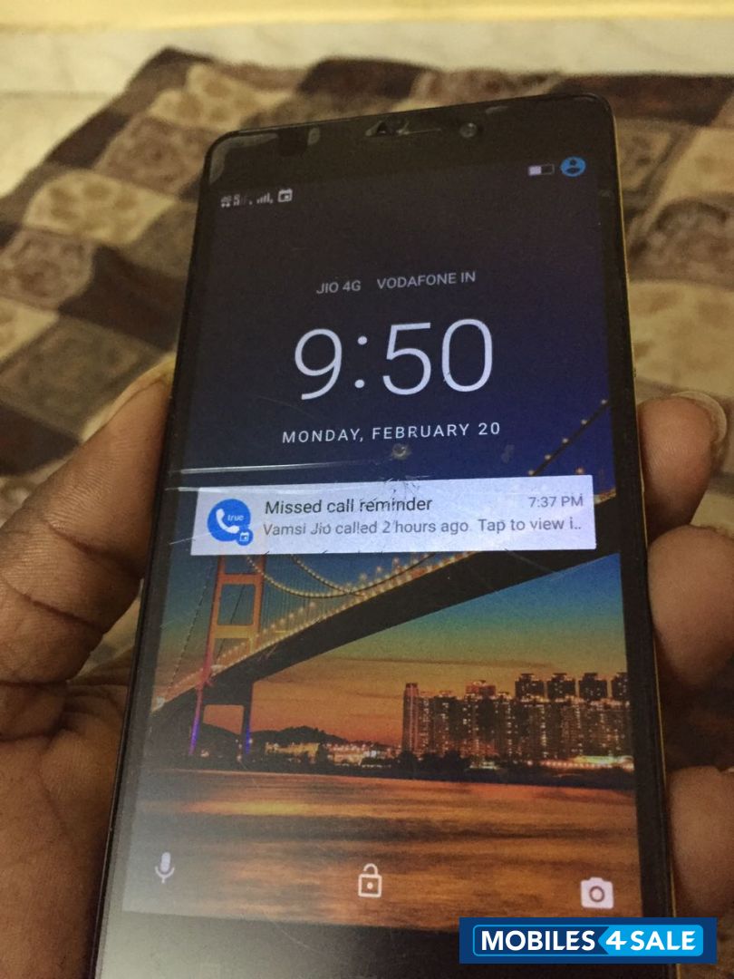 Yellow Lenovo K3 Note