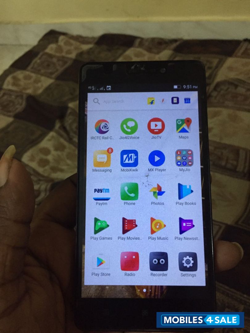 Yellow Lenovo K3 Note