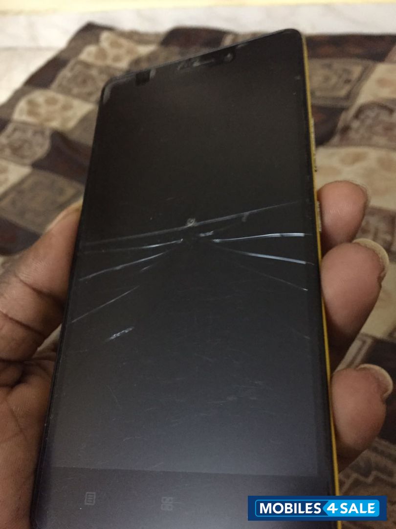 Yellow Lenovo K3 Note