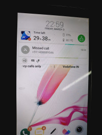 Silver Grey With Black Case LG G4 Stylus