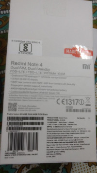 Black Xiaomi Redmi Note 4