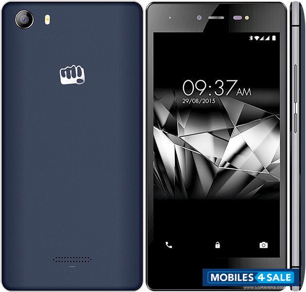 Black Micromax Canvas 5 E481