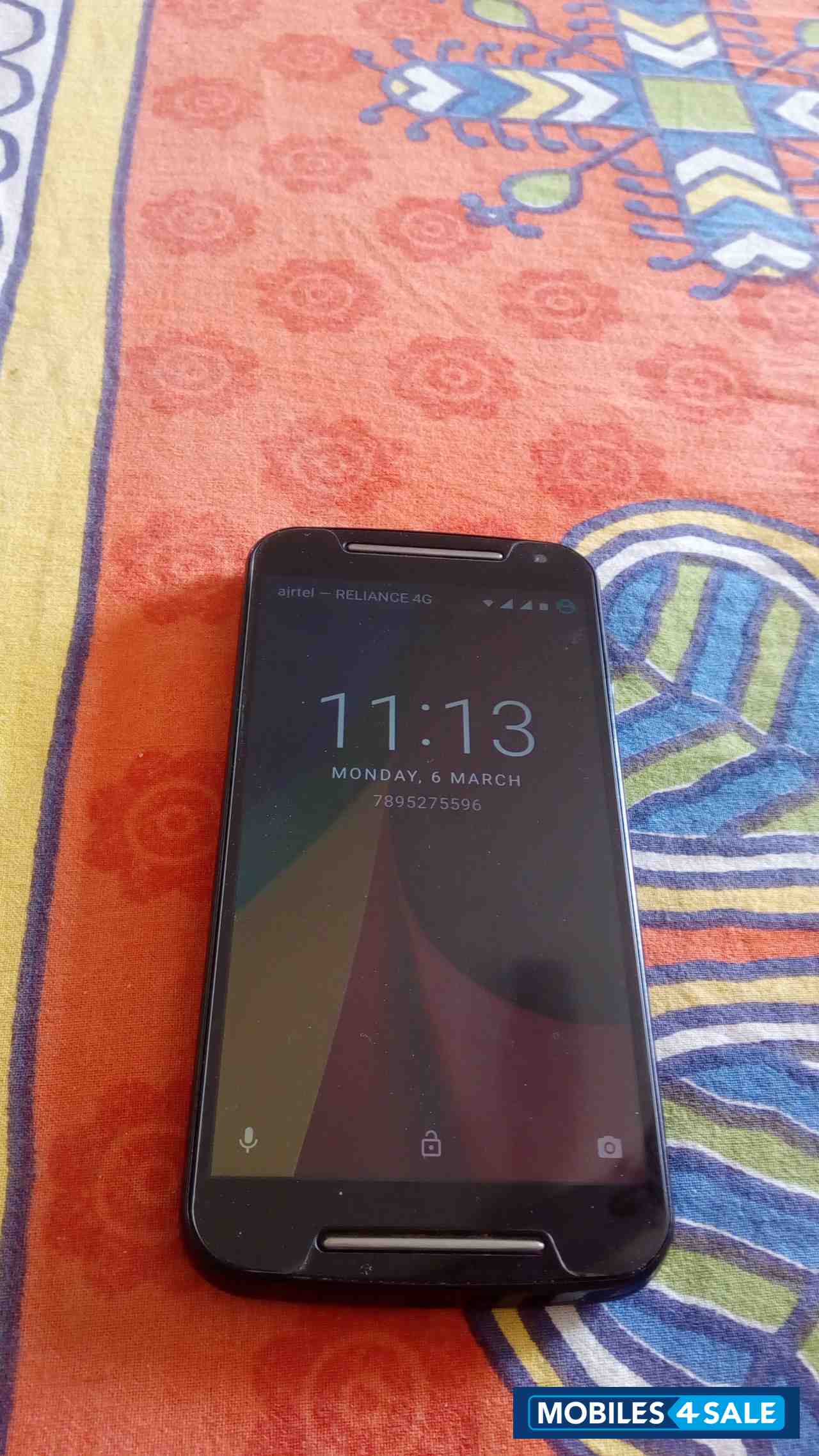 Black Motorola MOTO G 2014