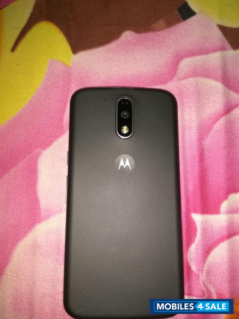 Black Motorola  Moto G4 plus