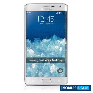 White Samsung Galaxy Note Edge