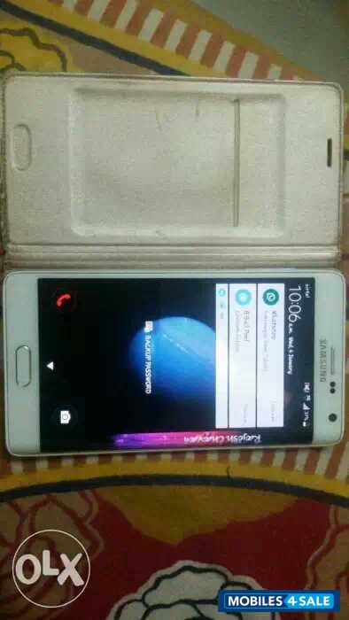 White Samsung Galaxy Note Edge