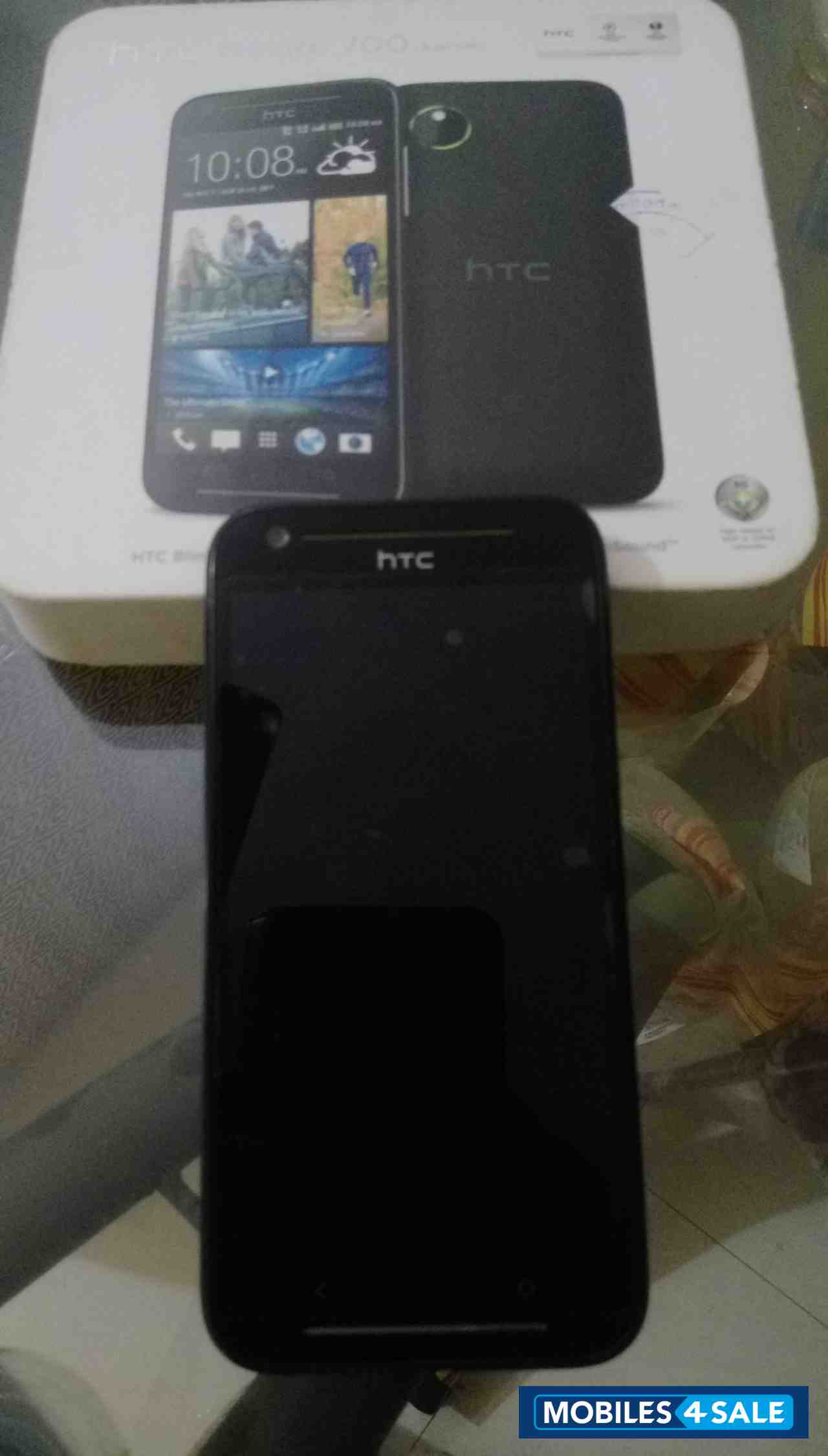 Black HTC Desire 700