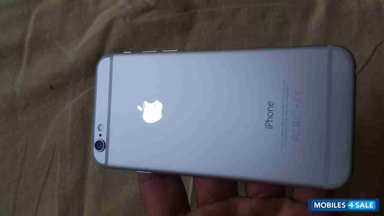 Silver Apple iPhone