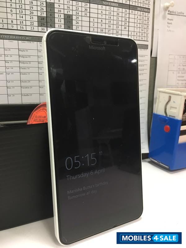 White Microsoft Lumia 640 XL Dual SIM