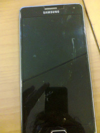 Black Samsung Galaxy A7