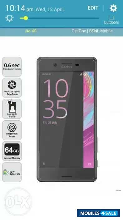 Graphite Black Sony Xperia XA Ultra