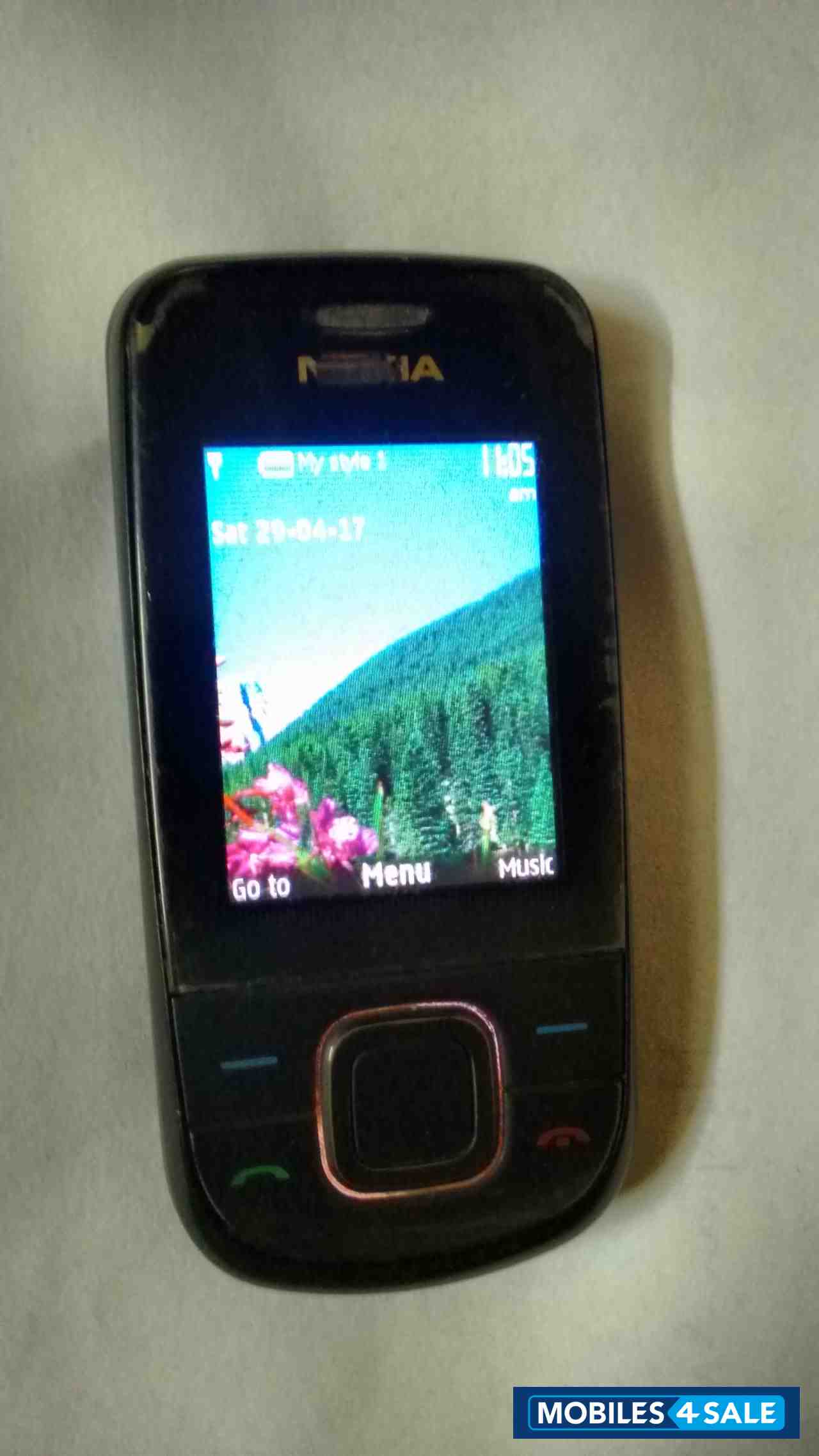 Black Nokia 3600 Slide