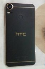 Black With Gold Contours HTC Desire 10 Pro