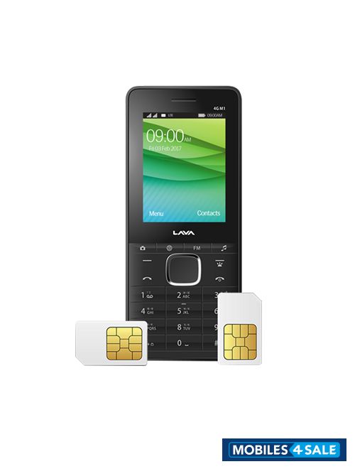 Black Lava  lava 4g connect m1