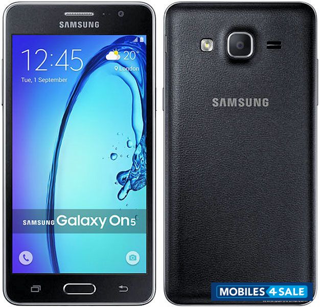 Black Samsung Galaxy On5