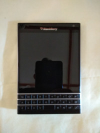 Black BlackBerry Passport