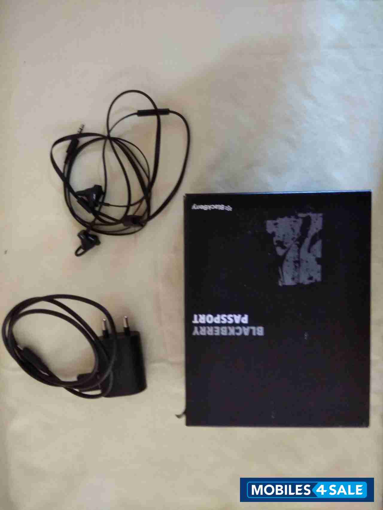 Black BlackBerry Passport