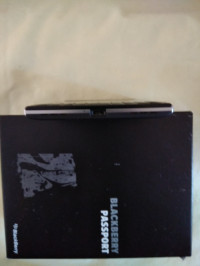 Black BlackBerry Passport