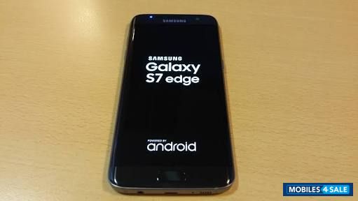 Pearl Black Samsung  S7 edge 128 gb limited edition