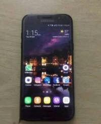 Black Samsung A-series Samsung Galaxy A7 2017
