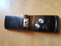 Black BlackBerry Pearl Flip 8220