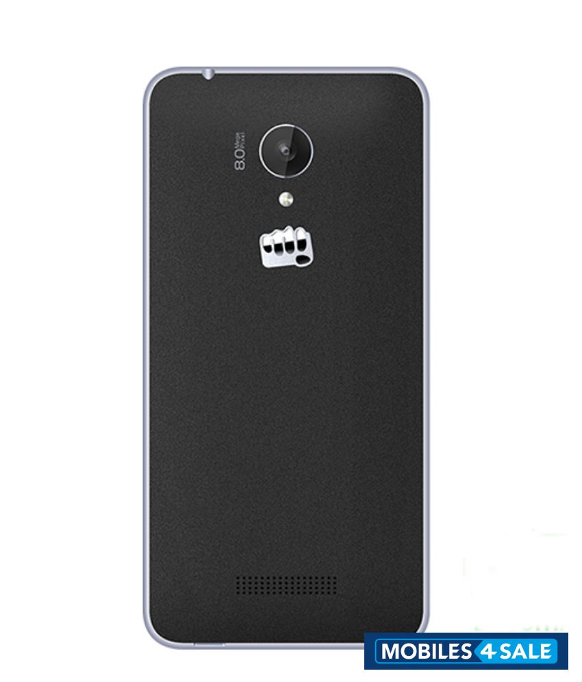 Black Micromax Canvas Spark Q380