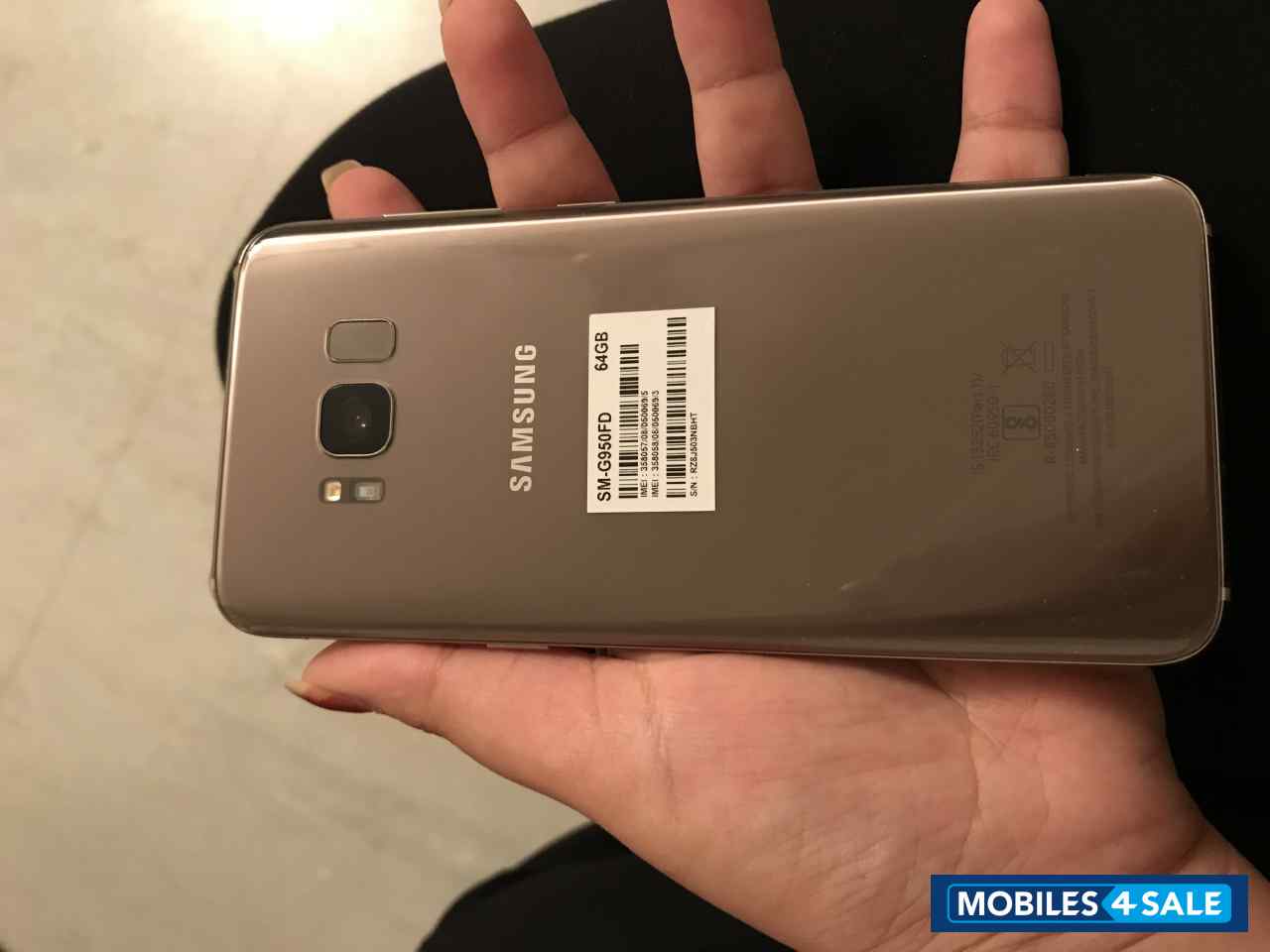 Maple Gold Samsung Galaxy S8